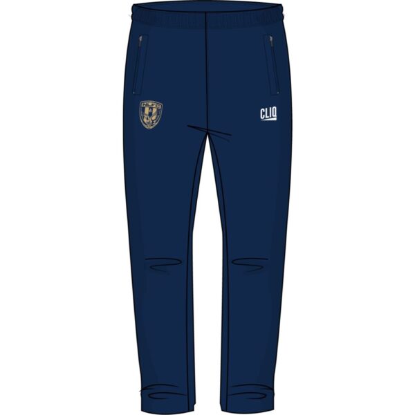NLFC CLIQ NAVY TRACK PANTS with LOGO