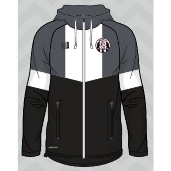 CLIQ CUSTOM COACHES Wind Breaker Fleece lined -ALLOW 6 weeks- Weston FC