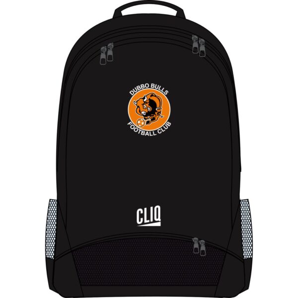 DUBBO BULLS FC_BLACK BAG DB-Cliq Back Pack Black