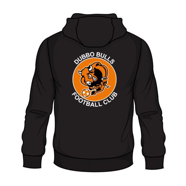 DUBBO BULLS WEB IMAGES-02 DB-AS Colour Hood Black-F & B print
