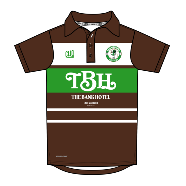 EAST MAITLAND GRIFFINS RLFC WEB IMAGES-02 EMG-CLIQ Club Polo Shirt