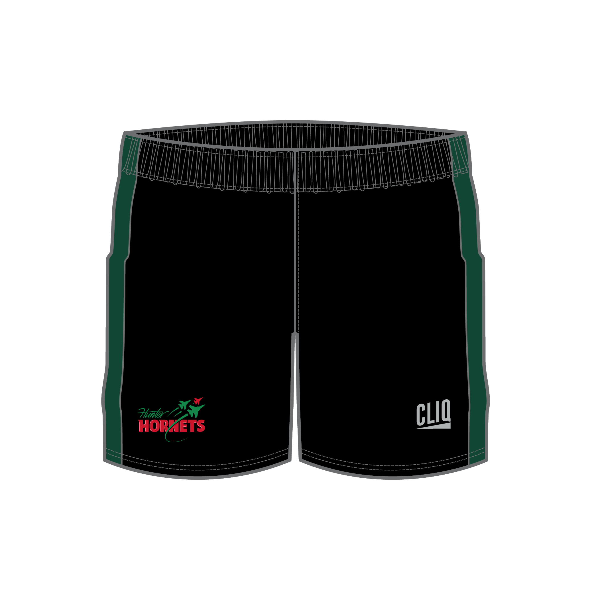 Hunter Hornets AFL – CLIQ Custom Training Shorts