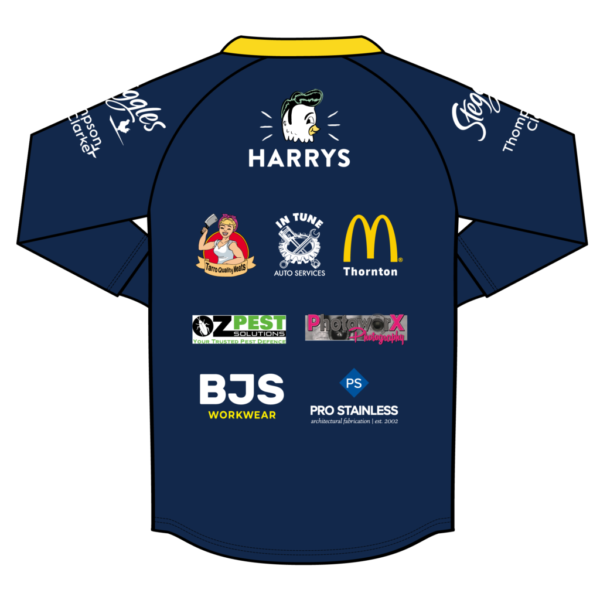 THORNTON BEARS RLFC WEB IMAGES-13 Thornton JUNIOR Long Sleeve Training Jersey 2026 - CUSTOM 6 weeks