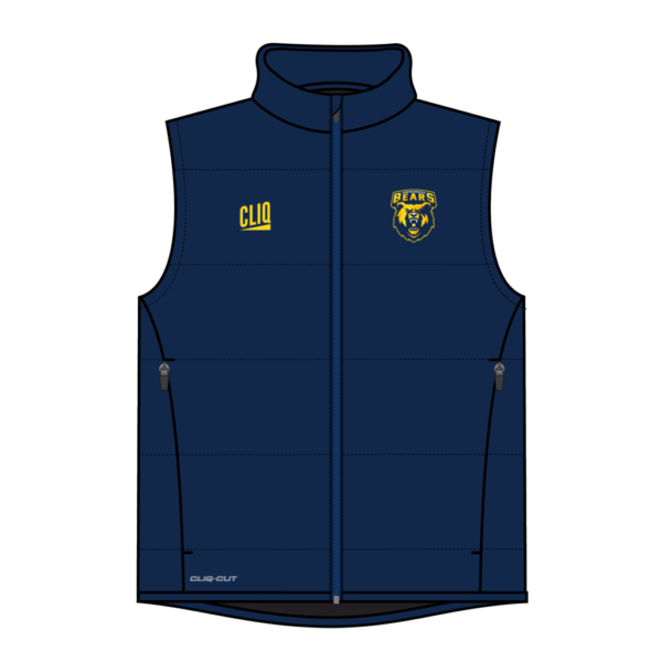Thornton PUFFER VEST/HIGH COLLAR - CUSTOM 6 weeks