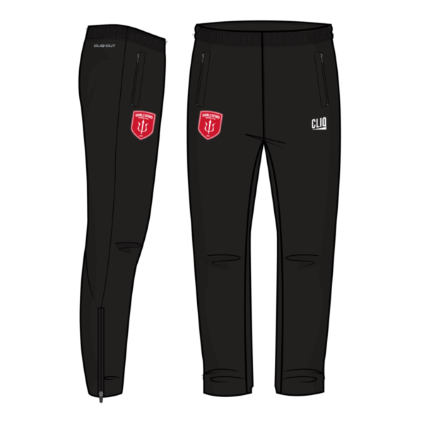 WALLSEND FC WEB IMAGES-04 WALLSEND-CLIQ Track pants BLACK