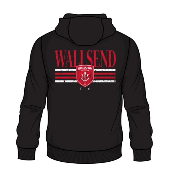 WALLSEND-AS Colour Supply Hoodie BLACK