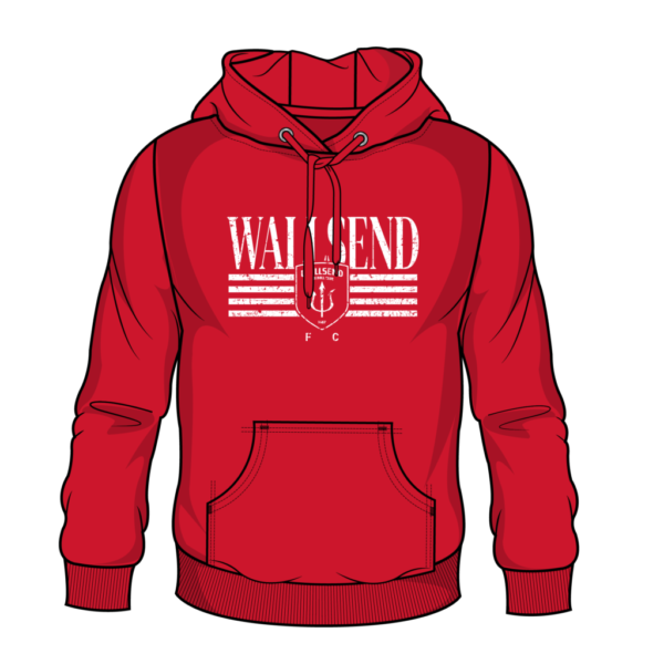 WALLSEND-AS Colour Supply Hoodie (Red)