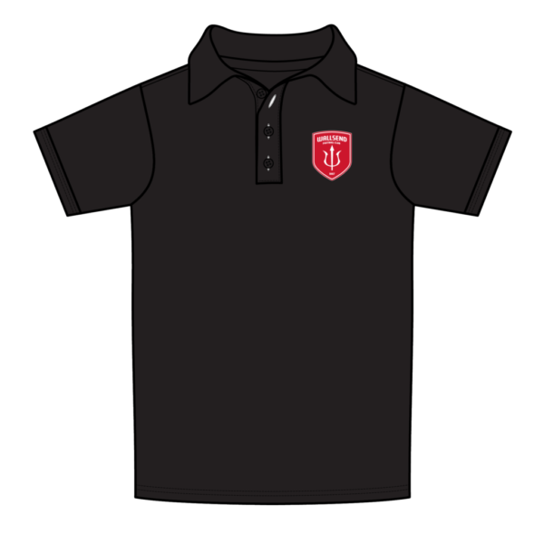 WALLSEND-AS Colour BLACK Club Polo Shirt
