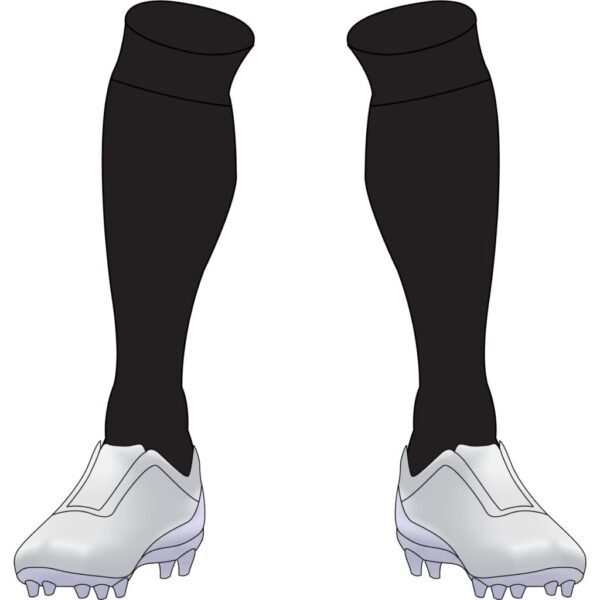 WALLSEND FC_BLACK SOCKS DB-Cliq Socks Black