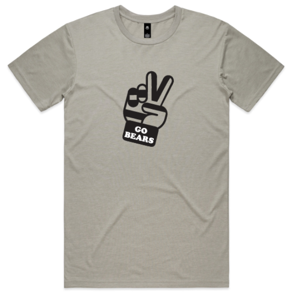 Weston FC - AS Staple Tee LIGHT GREY- 'GO BEARS V' - 10/14 days - Weston FC