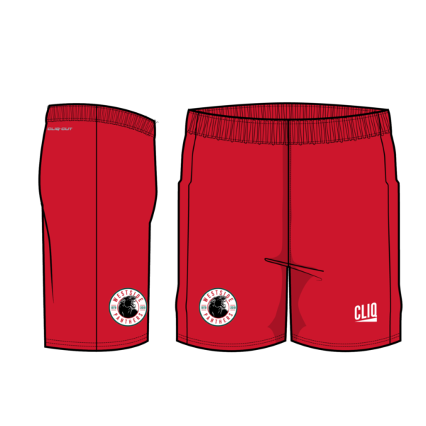 Shorts WESTSIDE PANTHERS WEB IMAGES-08 Westside Panthers Shorts (custom product 6 weeks)