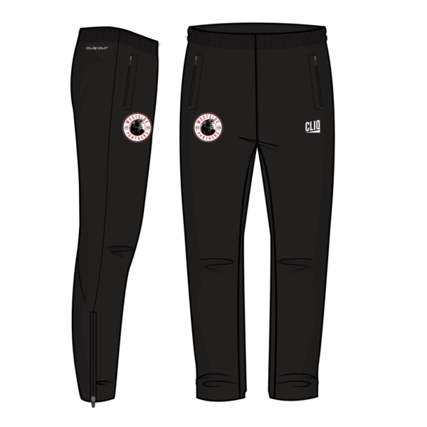 Track Pants WESTSIDE PANTHERS WEB IMAGES-06 Westside Panthers Cliq Black Track Pants