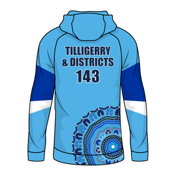 TILLIGERRY ATHLETICS TECH HOODY WEB IMAGES-02 TECH JACKET - TILLIGERRY ATHLETICS-Custom 6 weeks Delivery