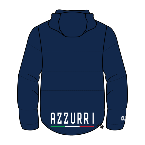 Charlestown Azzurri CLIQ Custom Padded Jacket + Initials -ALLOW 6 WEEKS