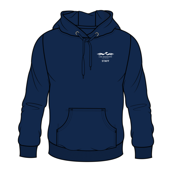 LAKE MACQUAIRE HS WEB IMAGES-06 Lake Macquarie HIGH - STAFF AS Colour Supply Hood 290gsm: NAVY-allow 14 days