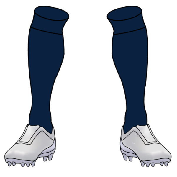 Navy Socks Navy Training Socks