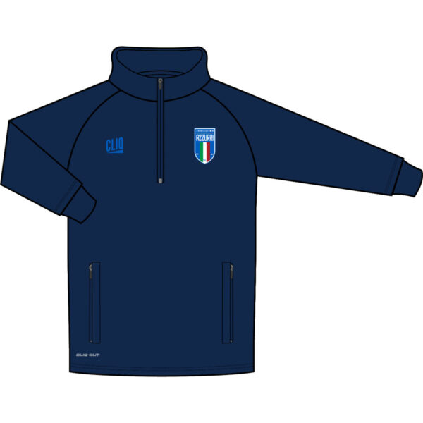 qtr zip front PRE ORDER ONLY 15th NOV CUT OFF - 1/4 Zip Training Top